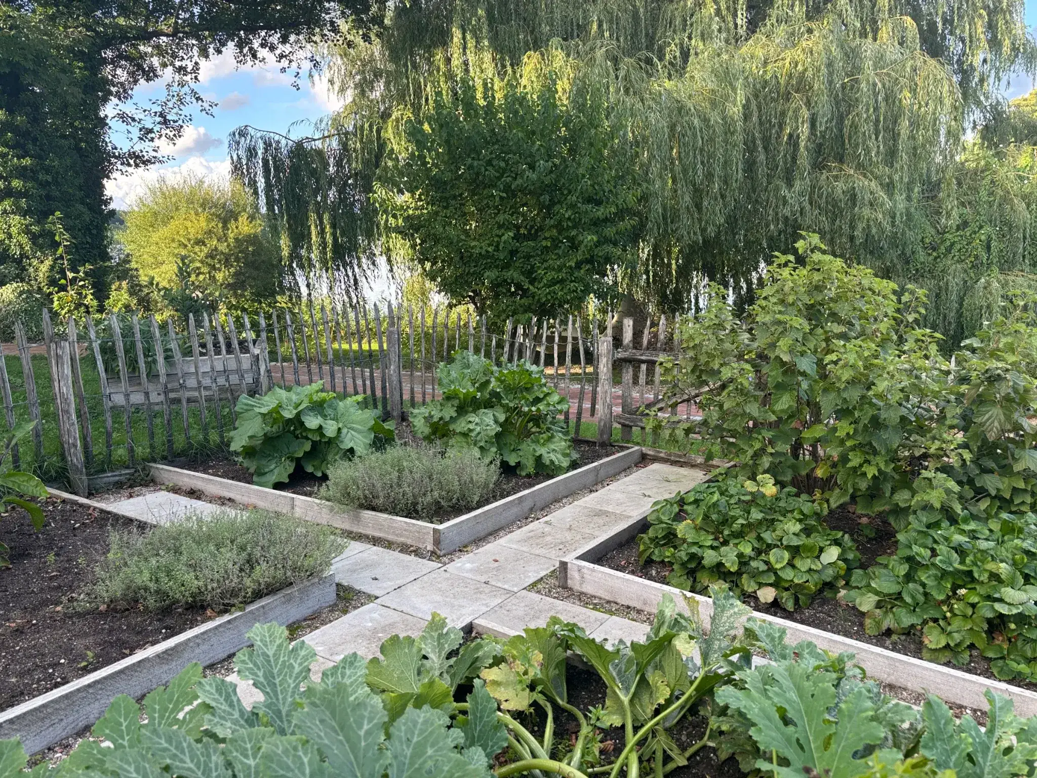 Kräutergarten des Seehotel Töpferhaus in Alt Duvenstedt am Bistensee