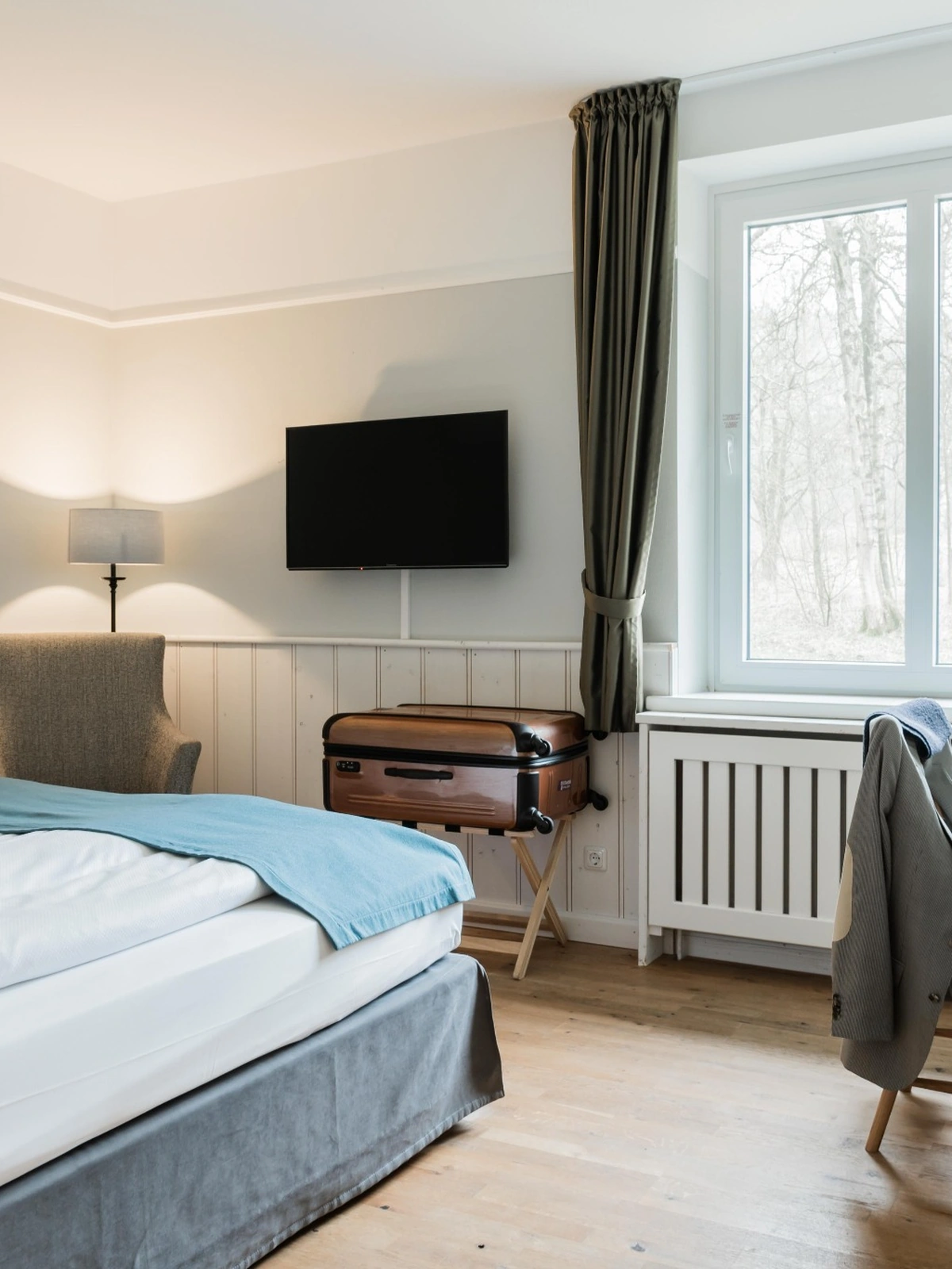 Standard Doppelzimmer mit Gartenblick im Seehotel Töpferhaus in Alt Duvenstedt