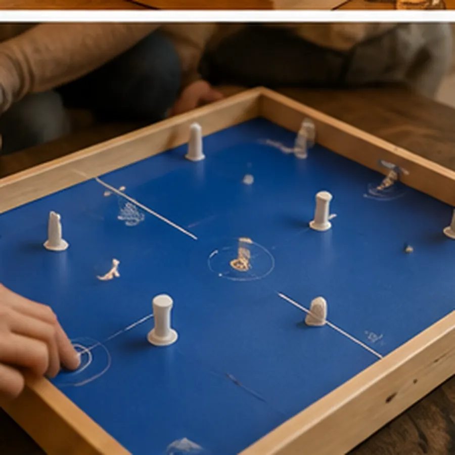 Klask am Kamin