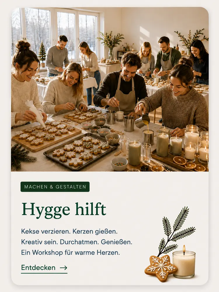 Programmkarte Hygge hilft