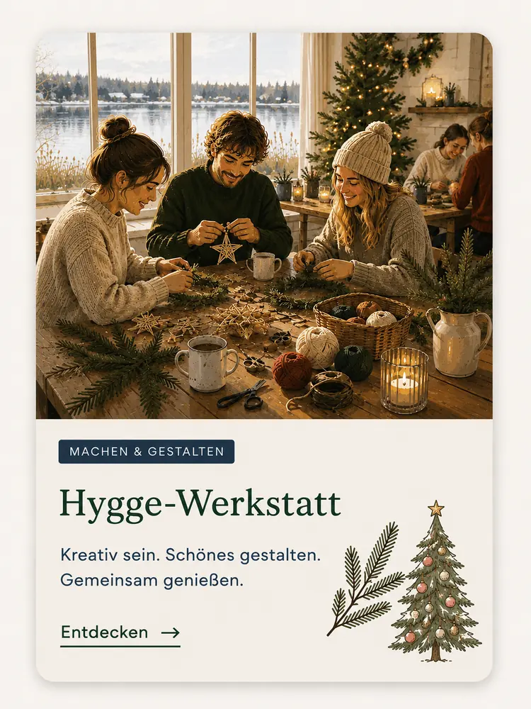 Programmkarte Hygge-Werkstatt