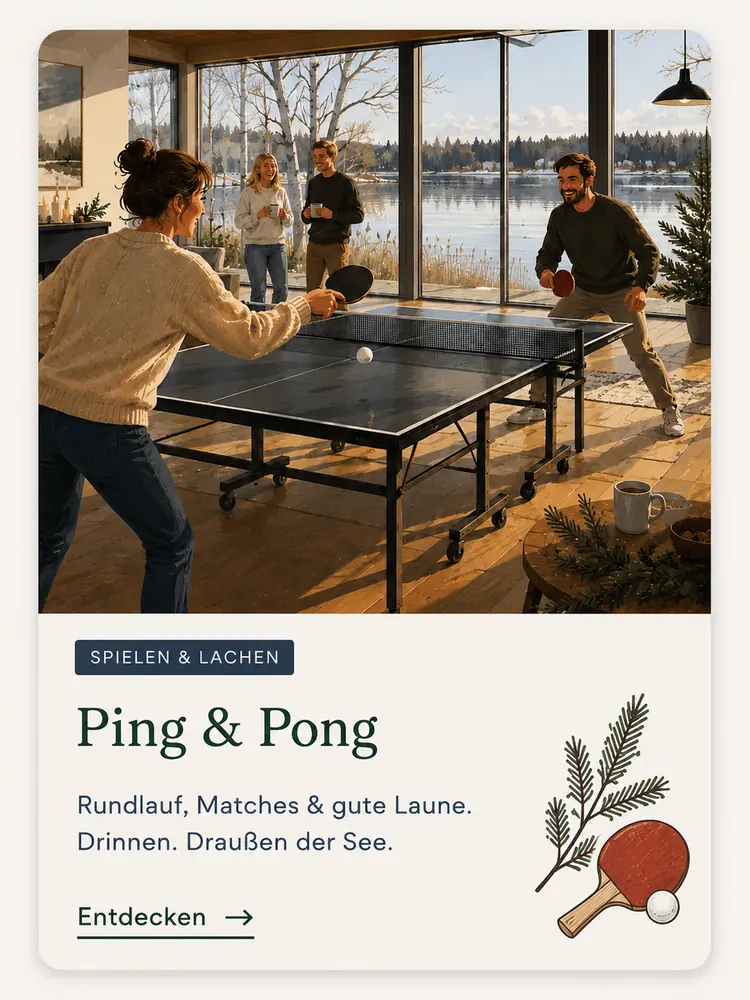 Programmkarte Ping & Pong