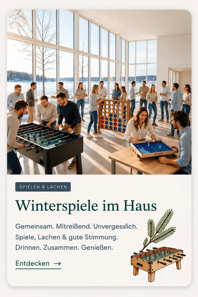 Programmkarte Winterspiele im Haus