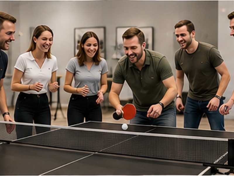 Team startet gemeinsam ins Tischtennis