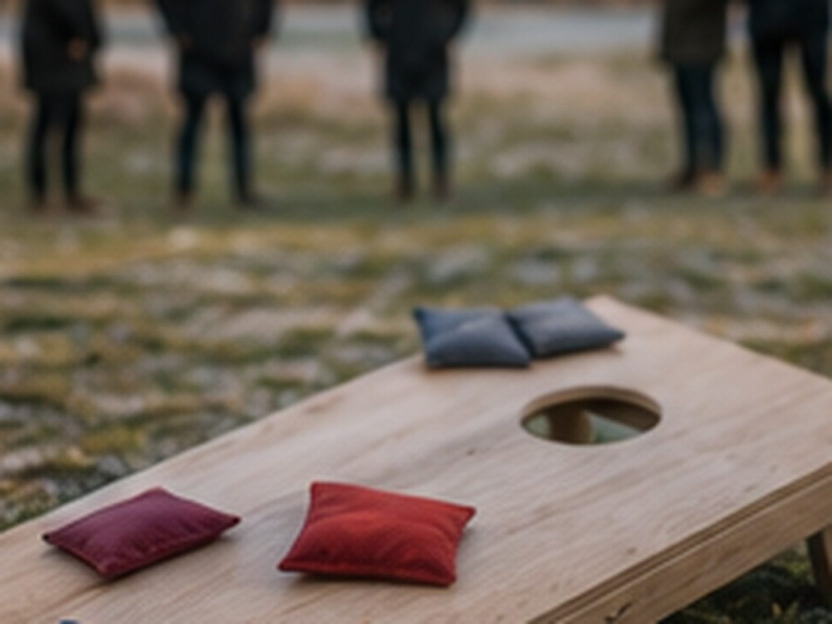 Cornhole bei den Winterspielen