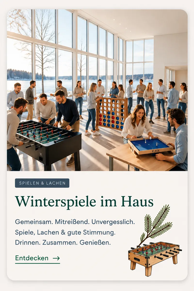 Programmkarte Winterspiele im Haus
