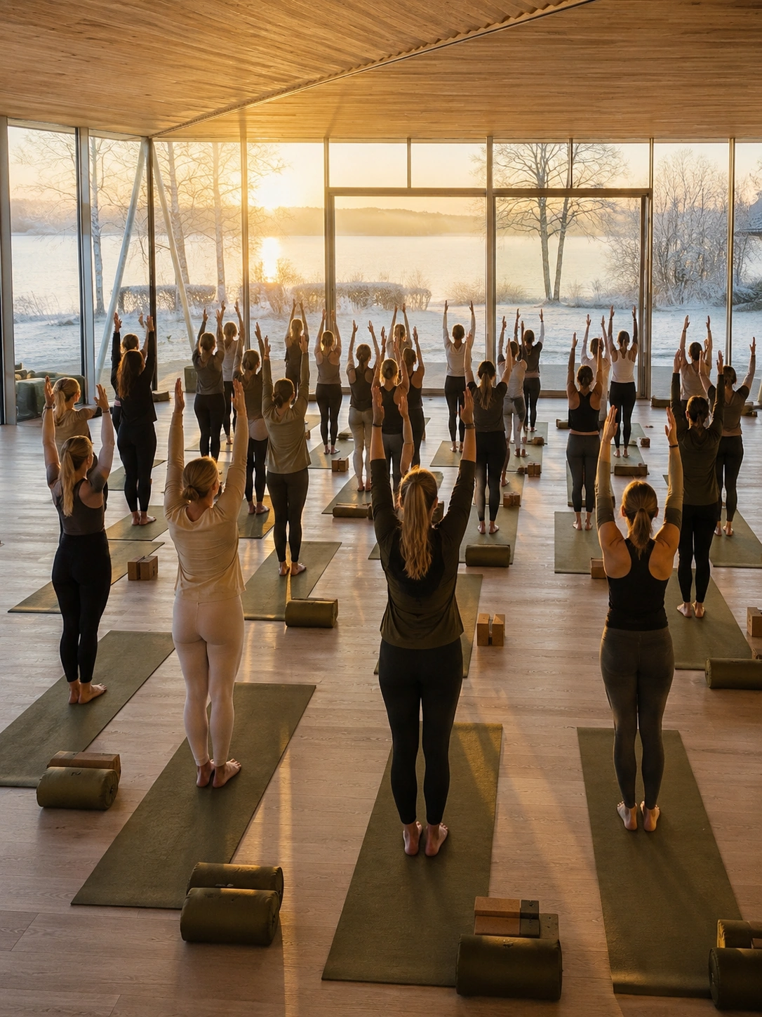 Me und We Yoga-Retreat im Winter