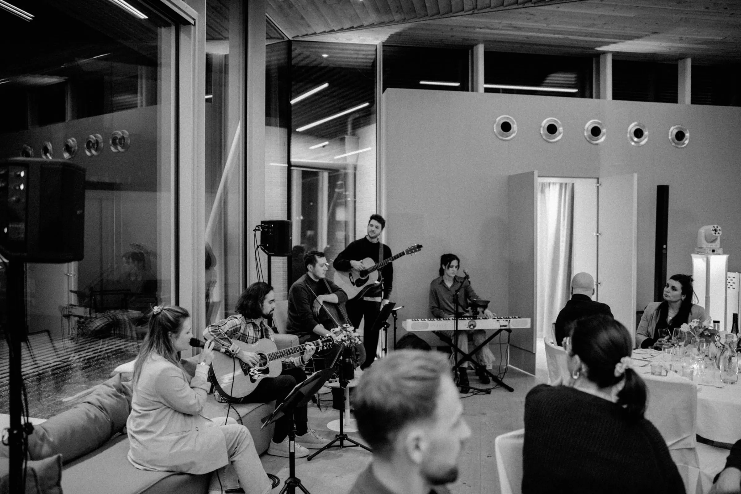 Live-Musik von Clemens und Debby beim Vorgeschmack im Seehotel Töpferhaus