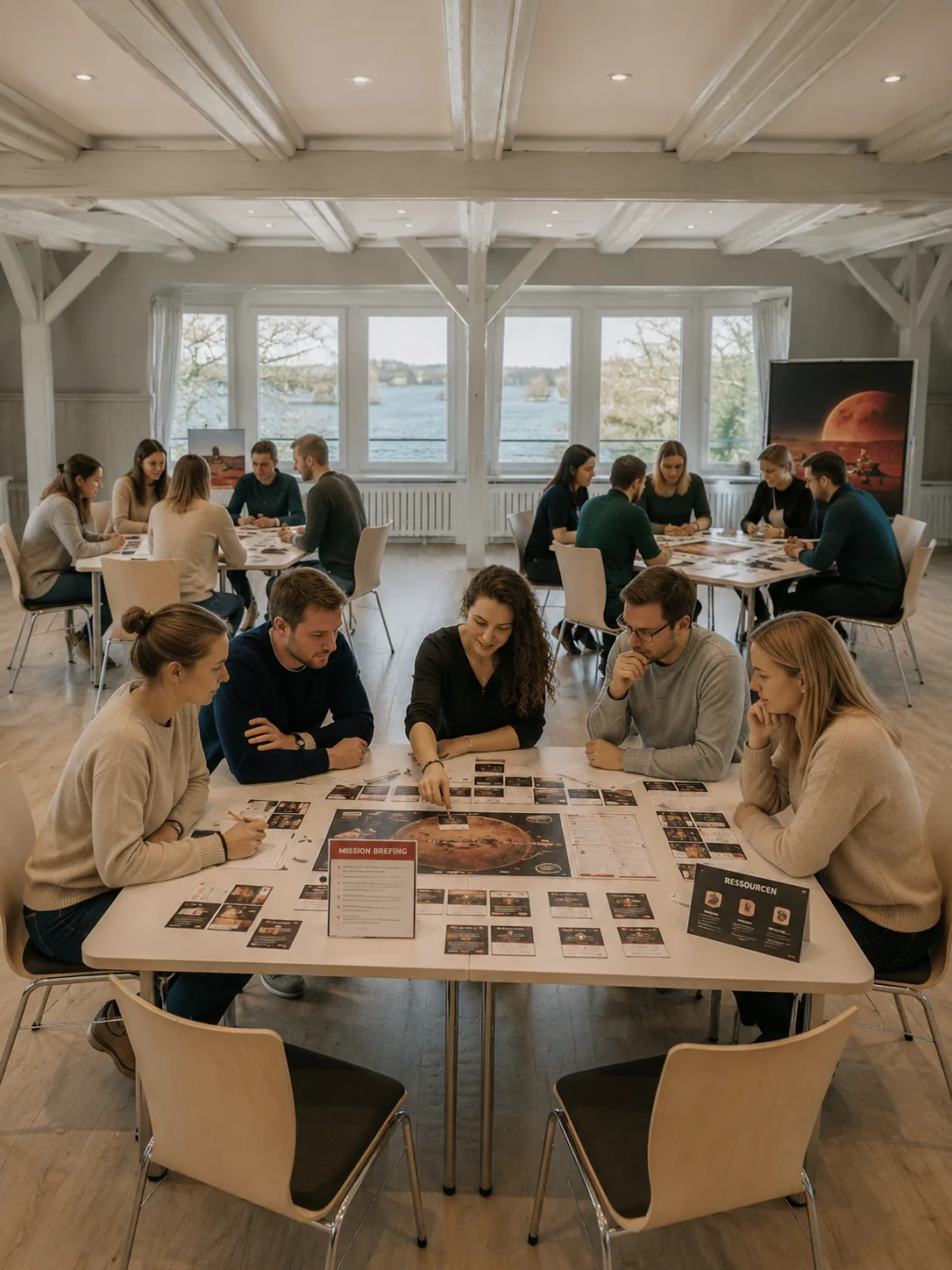 Team-Aktivität Before Mars