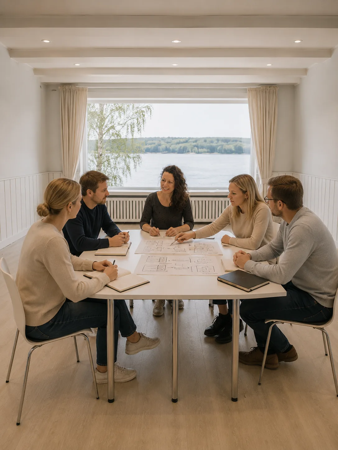 Team-Aktivität Führen in Veränderung