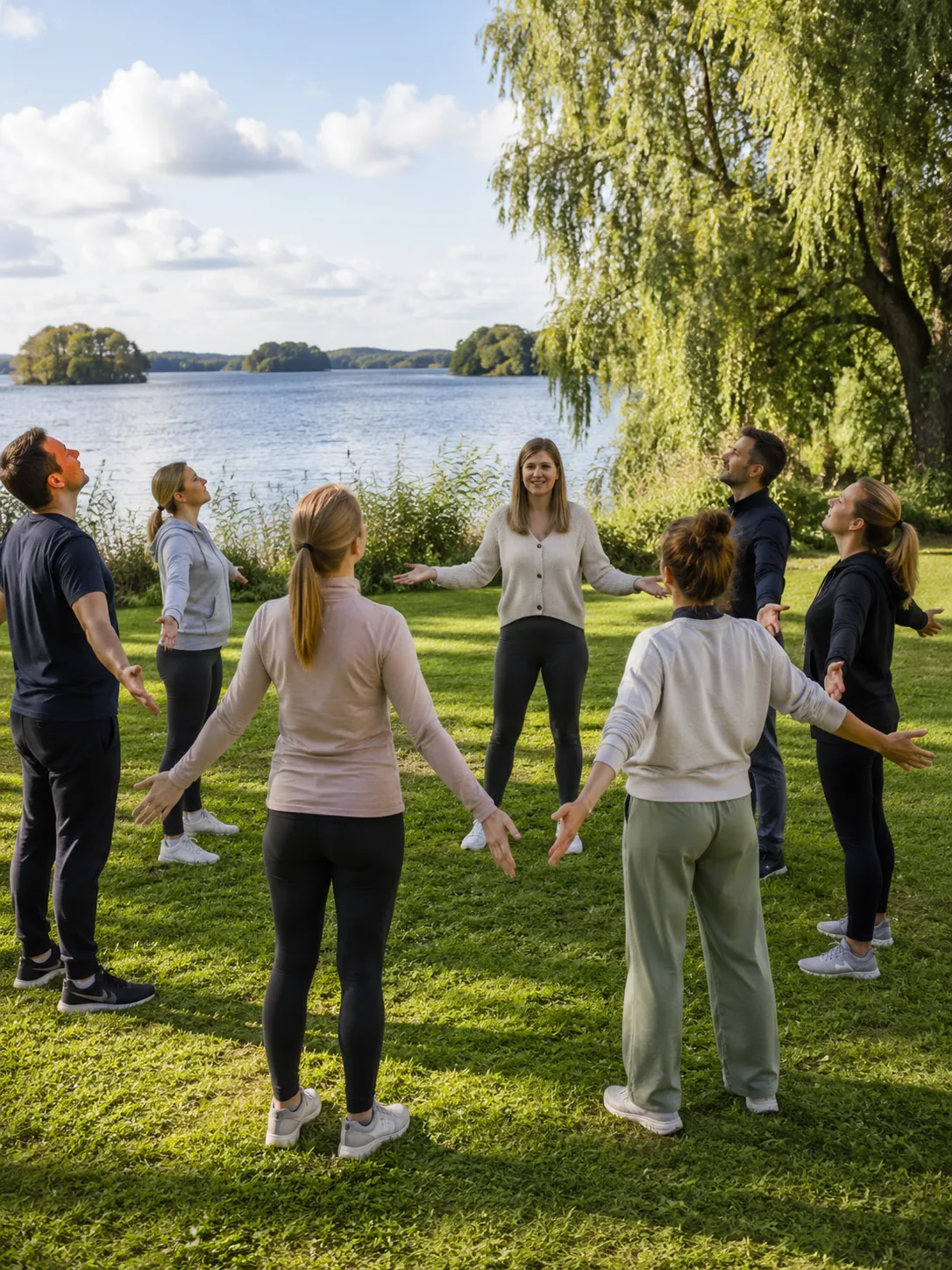 Team-Aktivität Mitarbeitergesundheit
