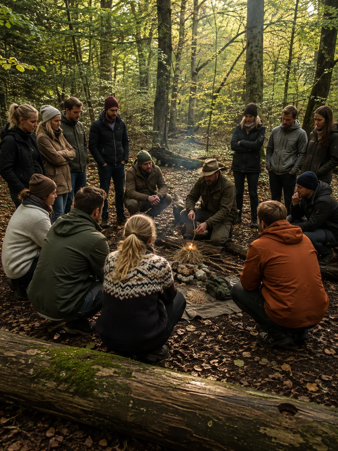 Team-Aktivität Outdoor Survival-Erlebnis