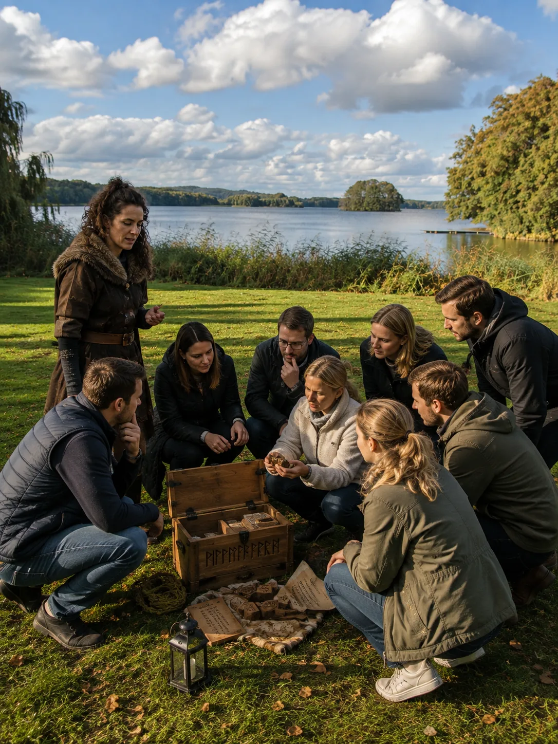 Team-Aktivität Wikinger Escape Game