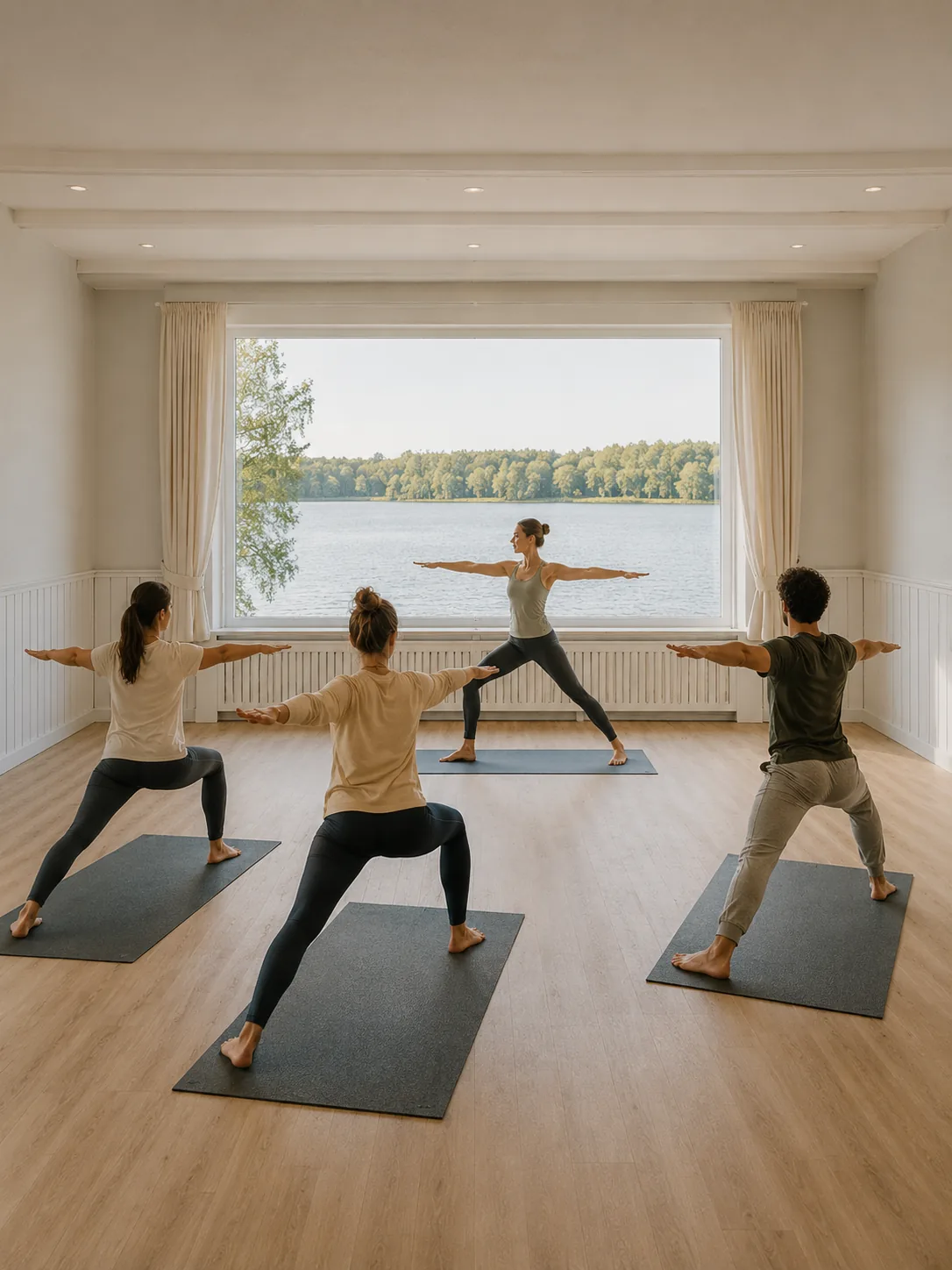 Team-Aktivität Yoga